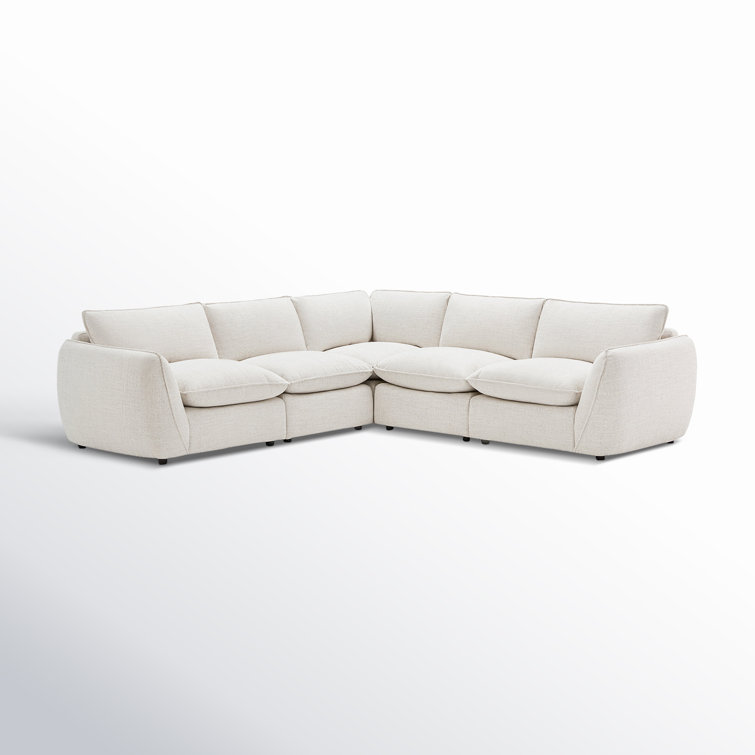 Tony 5 - Piece Upholstered Modular Sectional