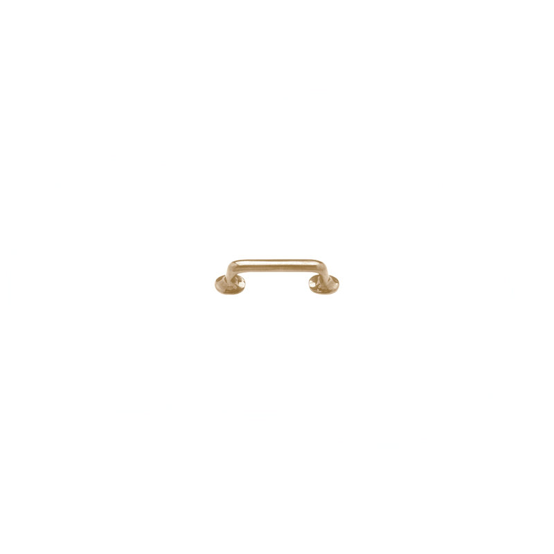 Sash Bar / Handle Pull, Silicon Bronze Light, 3"