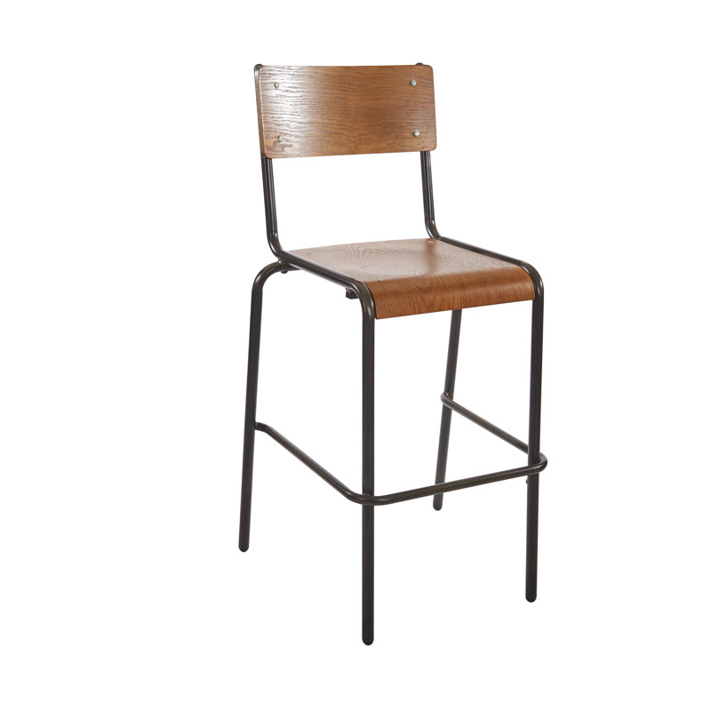 Counter Stool with Metal Frame