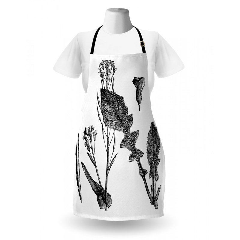 Floral Bib Apron
