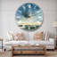 Blue Coastal Sunrise - Horloge murale traditionnelle-149570561