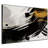 Contemporary Abstract Dynamic Black Brushstroke Home Decor Extra Large Framed Wall Art Print (Frame Assembly Required)-105502516