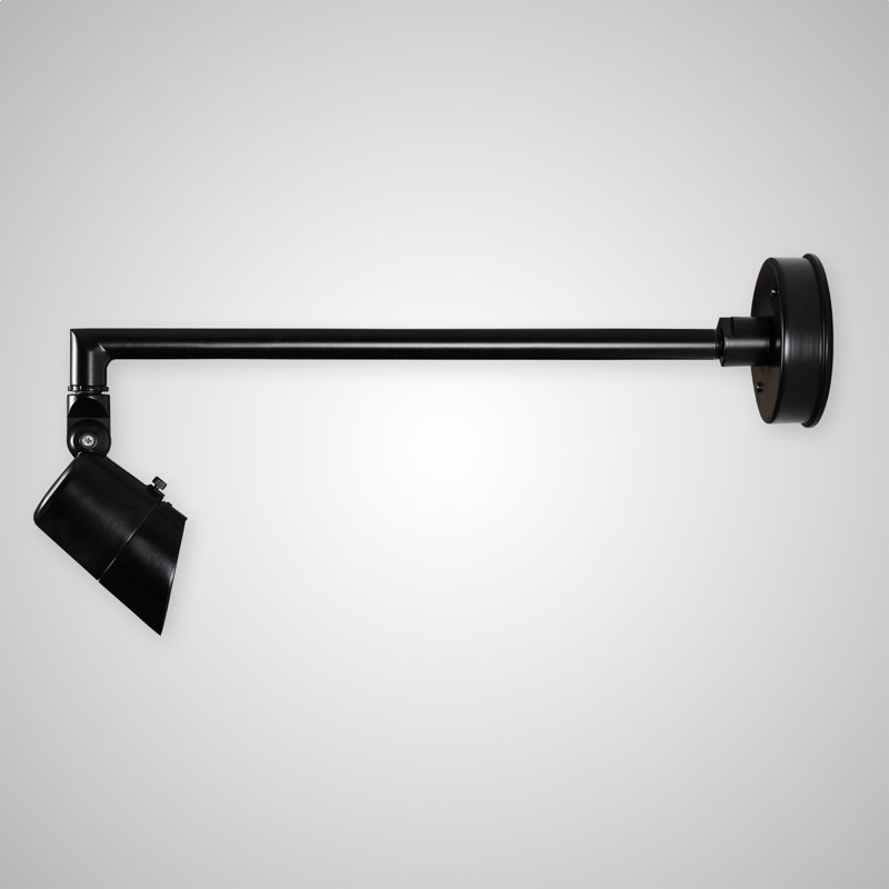 Architectural Black, Outdoor Wall Light