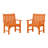 Poly Garden Arm Chair (Set Of 2)-128513802