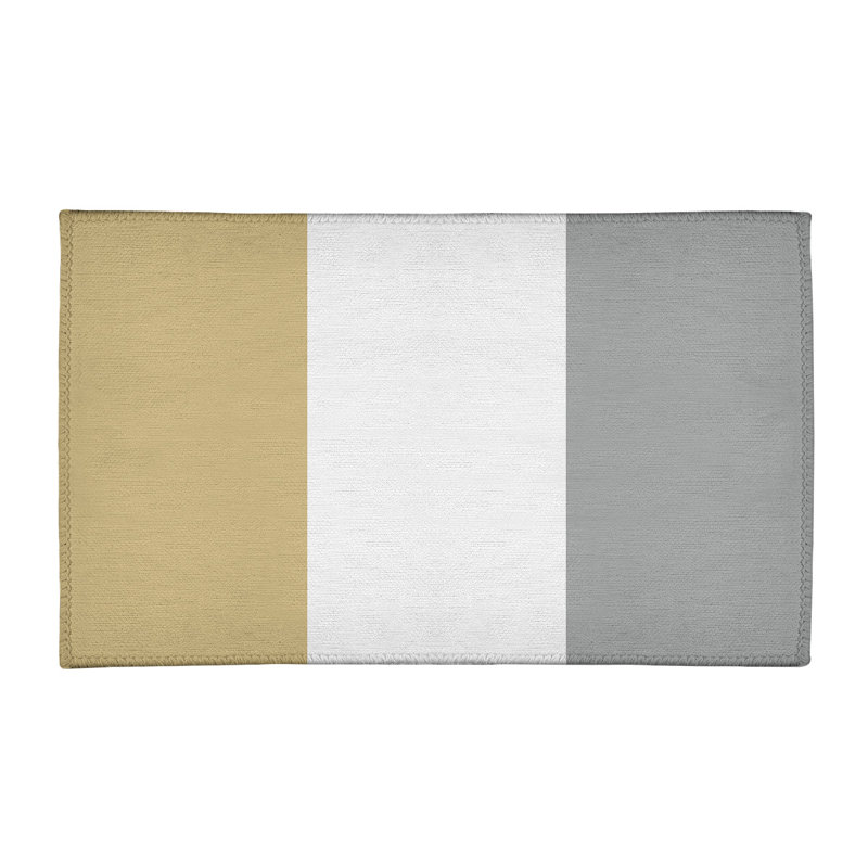 Tapis doré/gris, Rectangle 2 pi x 3 pi