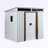 6 ft. W x 5 ft. D Lean-To Storage Shed with Window Transparent Plate,Modern Robust Construction Tool Shed with Sliding Doors and Padlock-97829025