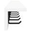 Wall-Mounted Coat Rack 100 X 10.5 X 10.5 Cm-485941575