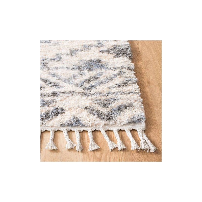 Barksdale Geometric Hand Woven Area Rug, Rectangle 183 x 274 cm