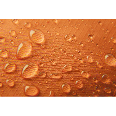 Orange Textile Background by A_Taiga - Wrapped Canvas Print