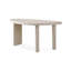 Bureaux blancs ovales en bois massif-108511069