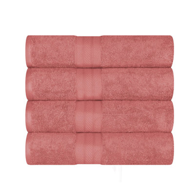 4-Piece Cotton Bath Towel Set
