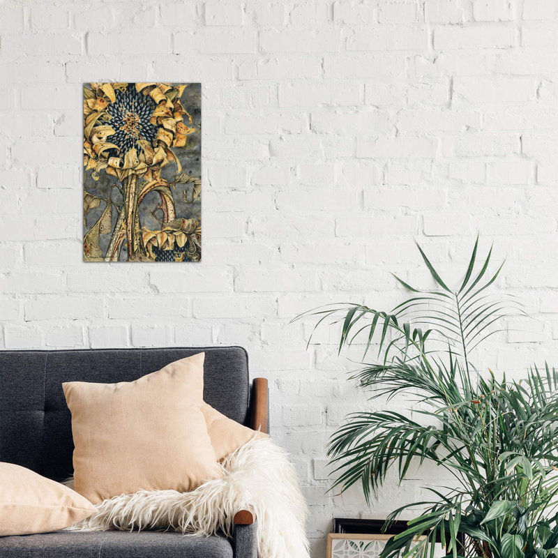 Duskflower 1 Piece Wrapped Canvas Painting, 66.04 cm H x 45.72 cm W x 3.175 cm D