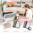 6 in Deep Cat Litter Box Odor-Free Litter Box with Filtering Foot Board-105368525