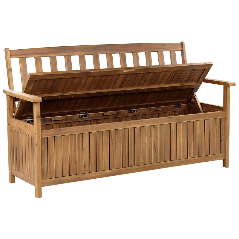 Chermaine Wooden Storage Bench