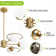Nichee 6 - Light Dimmable Linear Chandelier