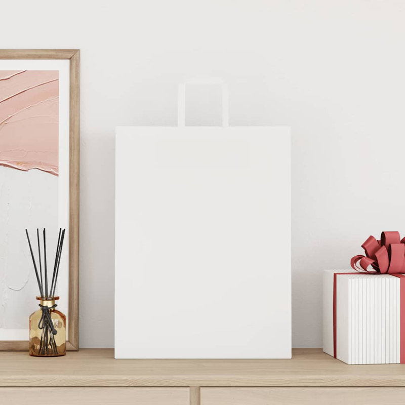 Caiyden Gift Wrap Storage, Brown, 42cm H x 32cm W x 12cm D