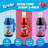 Kool-Aid Snow Cone Syrup - Blue Raspberry, Grape, Cherry - 3-Pack