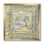 «Gold Glam on Grey Tapisserie II», reproduction d'art sur toile encadrée-48347222-48347227