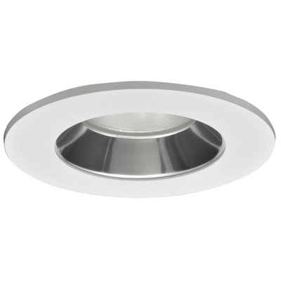 4'' White Reflector Recessed Trim