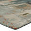 Tapis bleu sarcelle / gris / ivoire Marasco-830016982