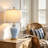 23" Ceramic Bedside Table Lamp Set with Bulbs-376151609