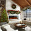 Ressington Recessed Wall-mounted Freestanding Electric Fireplace-1201145334