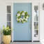 22" Spring Wreath with Hydrangeas and Lemons