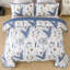 Ensemble de courtepointe 3 pièces à motif de fleurs en dégradé toutes saisons-122256856-122256858