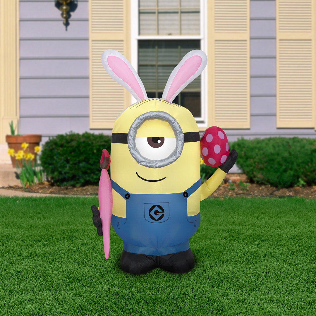 National Tree Company 48" Inflatable Easter Minion Stuart National Tree Company
