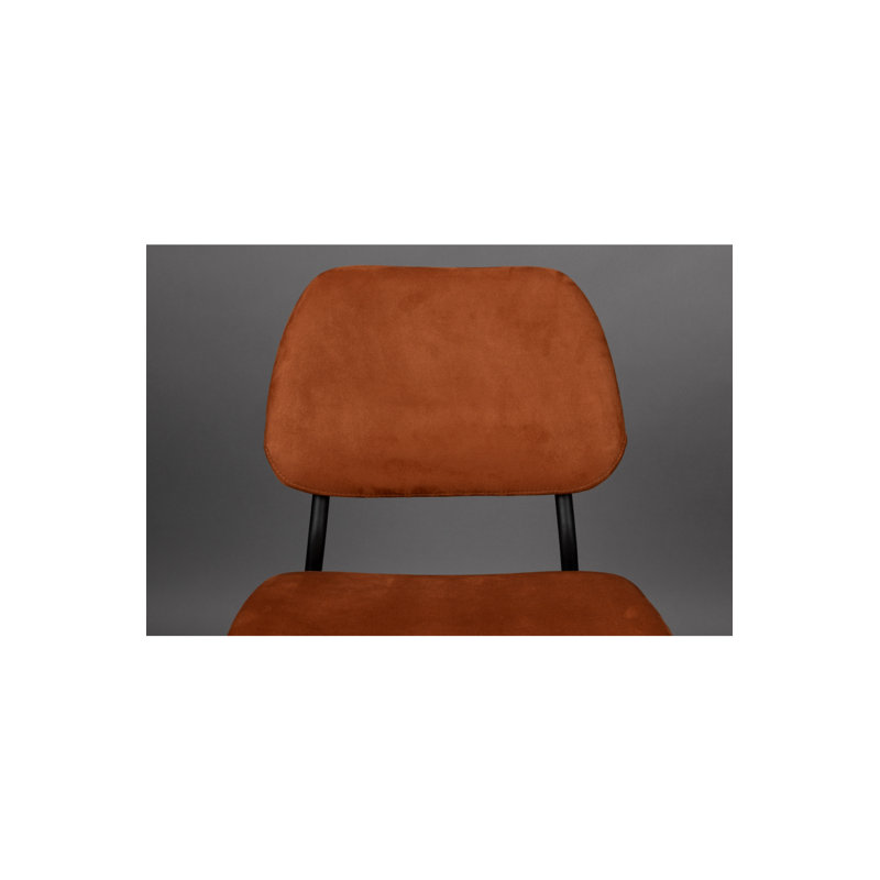 Darby Upholstered Dining Chair, Brown