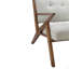 Fauteuil d'appoint capitonné