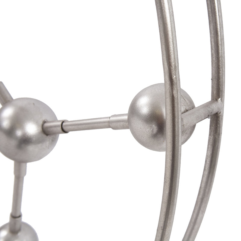 Modern Abstract Wall Decor on Metal