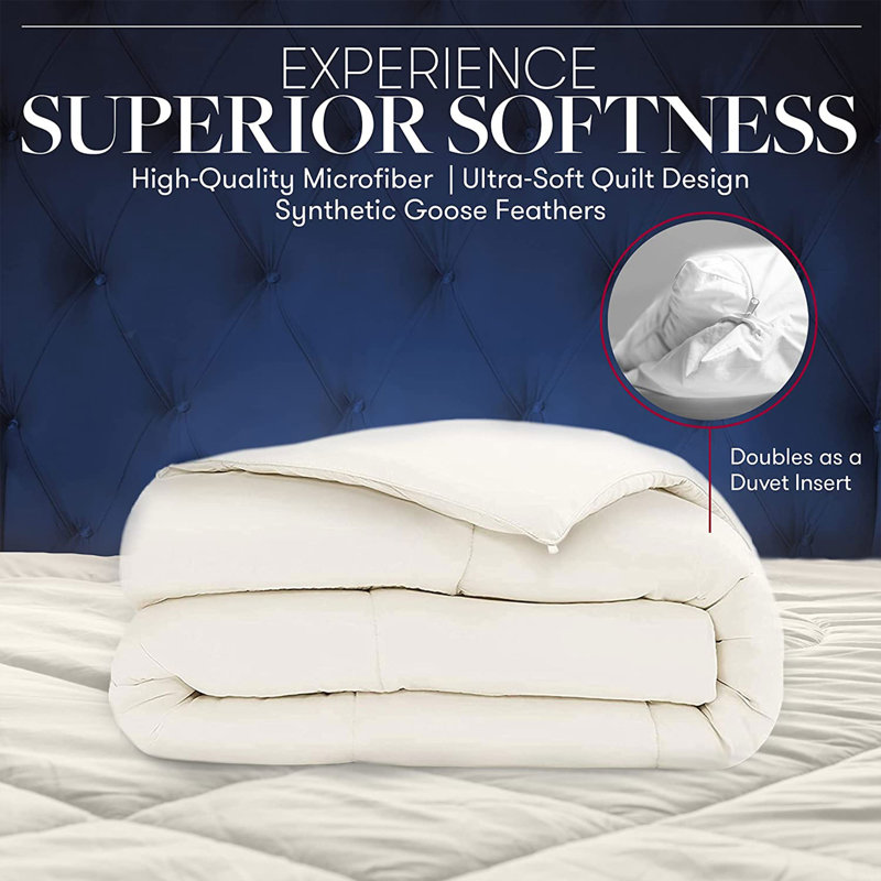 All Season Microfiber Down Comforter, King Down Comforter