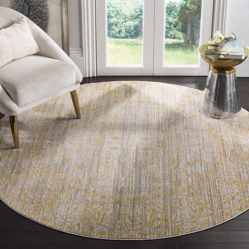 Andersons Performance Oriental Rug, Round 6'7"