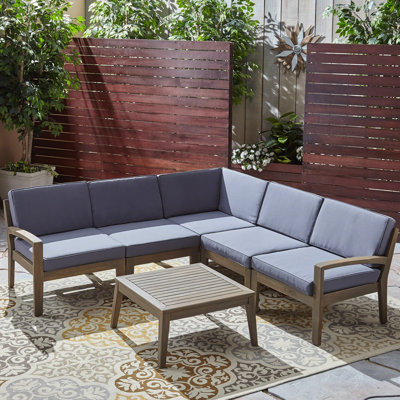 Ajanai Acacia 4-Person Patio Conversation Set