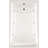 Regal 71'' x 34'' Whirlpool Fiberglass Bathtub-9229349-88772850
