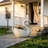 tall White Swan Statue