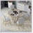 5-Piece Retro Functional Dining Set with Extendable Round Table and 4 Comfortable Upholstered Chairs for Versatile Use