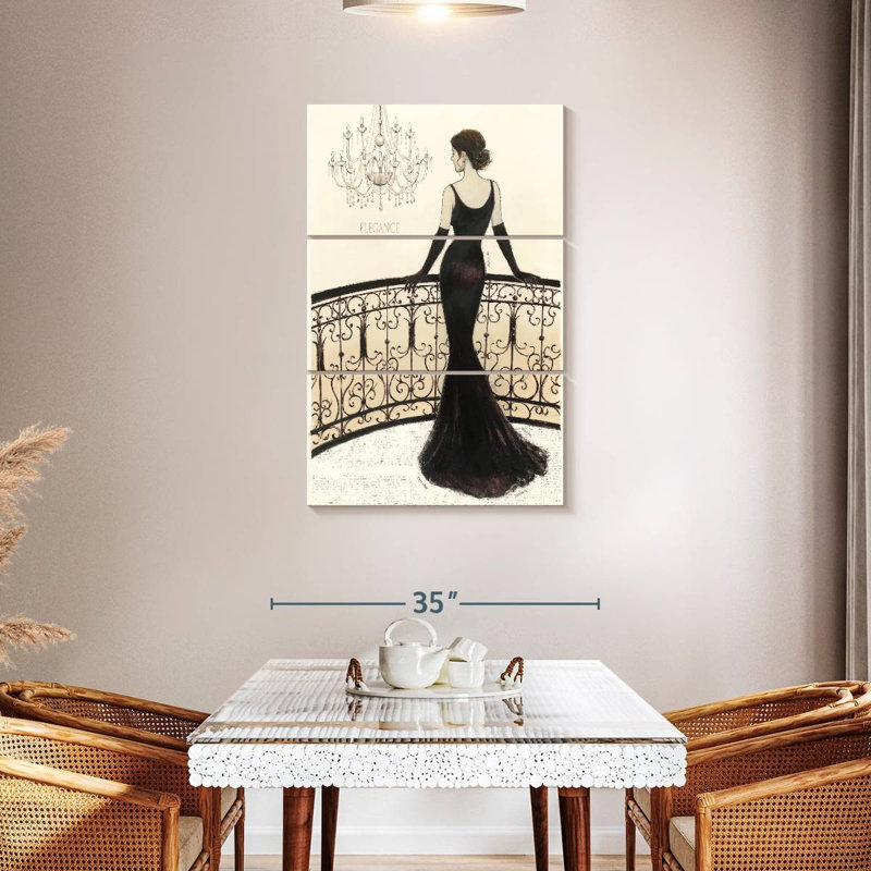 Shuttleworth La Belle Noir, 45" H x 28" W