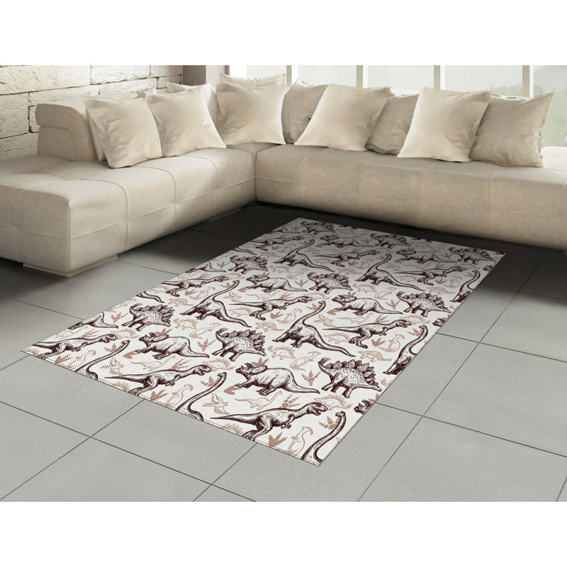 Jenkinsburg Animal Print Hand Woven Area Rug, Rectangle 120 x 180cm