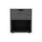 19.7-Inch High Nightstand End Table With Open Shelf