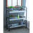 Manreet 35'' W Iron Shelving Unit with Wheels
