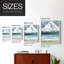 Impression encadrée South Beach Storm I-Premium - prête à être accrochée - aucun clou requis - aucun clou requis-1329971275-1329971265