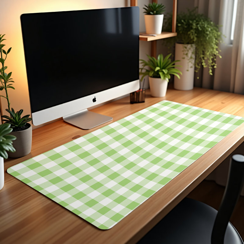 Polyester Desk Pad, 14.4x12.1