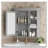 Bathroom Medicine Cabinet with Mirror-1058636499