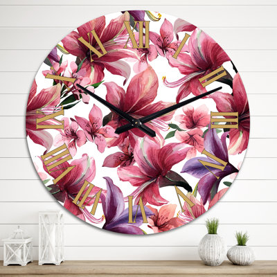 Horloge murale surdimensionnée
