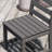 HDPE All-Weather Patio Dining Chair-2092434716