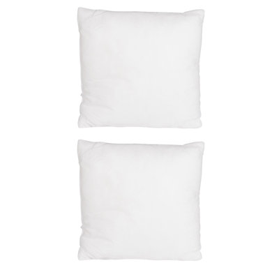 18" Square Olefin Pillow Insert W Polyester Filling, Set Of 2