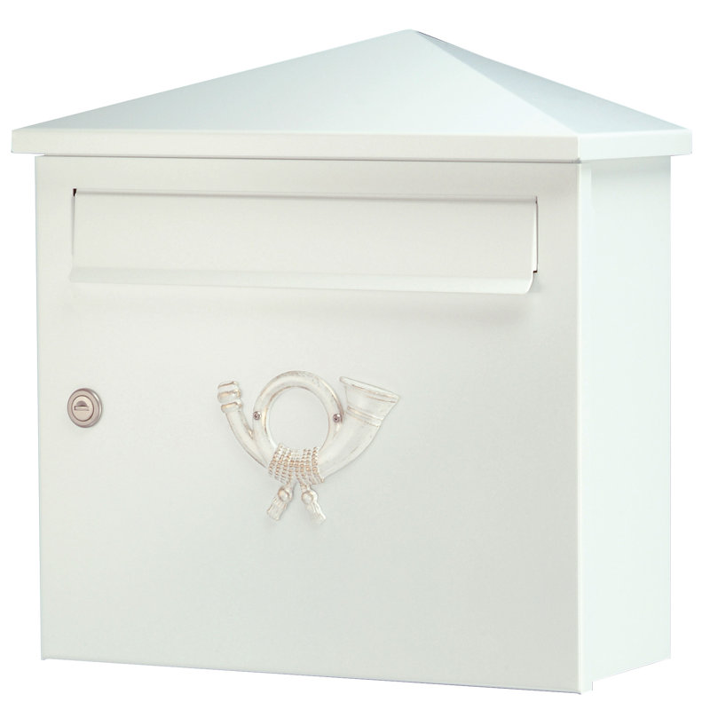 Falca Aluminum with Newspaper Compartment, White