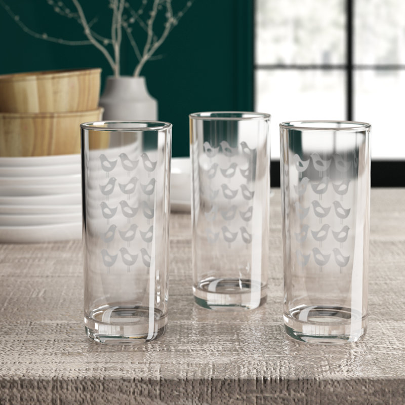 15 oz Avalee Mod Bird Verre Highball